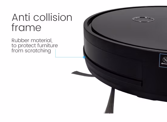 Portable Automatic Vacuum Cleaner Robotic Floor Sweeper with Mopping Function