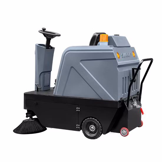 Commercial Industrial Ride-on Floor Sweeper Electric Road Floor Sweeper Cleaning Machine