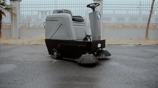 Commercial Industrial Ride-on Floor Sweeper Electric Road Floor Sweeper Cleaning Machine