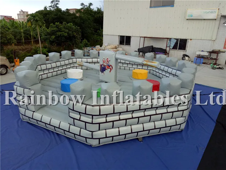 Wipeout Eliminator Inflatable, Wipeout Inflatable Sweeper, Meltdown Zone Inflatable Game